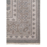 Amer Empress EMP-5 Gray / Brown area rug - corner view