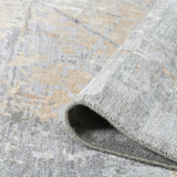 Amer Ensemble ENS-11 Platinum area rug - rolled view
