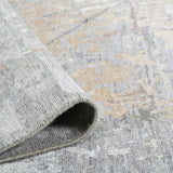Amer Ensemble ENS-11 Platinum area rug - rolled view