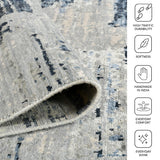 Amer Ensemble ENS-3 Spindle area rug - infographic view
