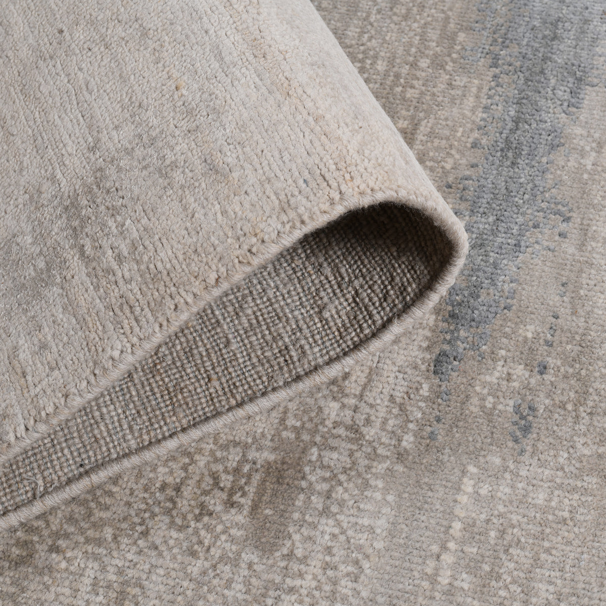 Amer Ensemble ENS-38 Ivory area rug - rolled view