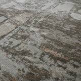 Amer Ensemble ENS-6 Platinum area rug - close-up view