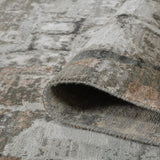 Amer Ensemble ENS-6 Platinum area rug - rolled view