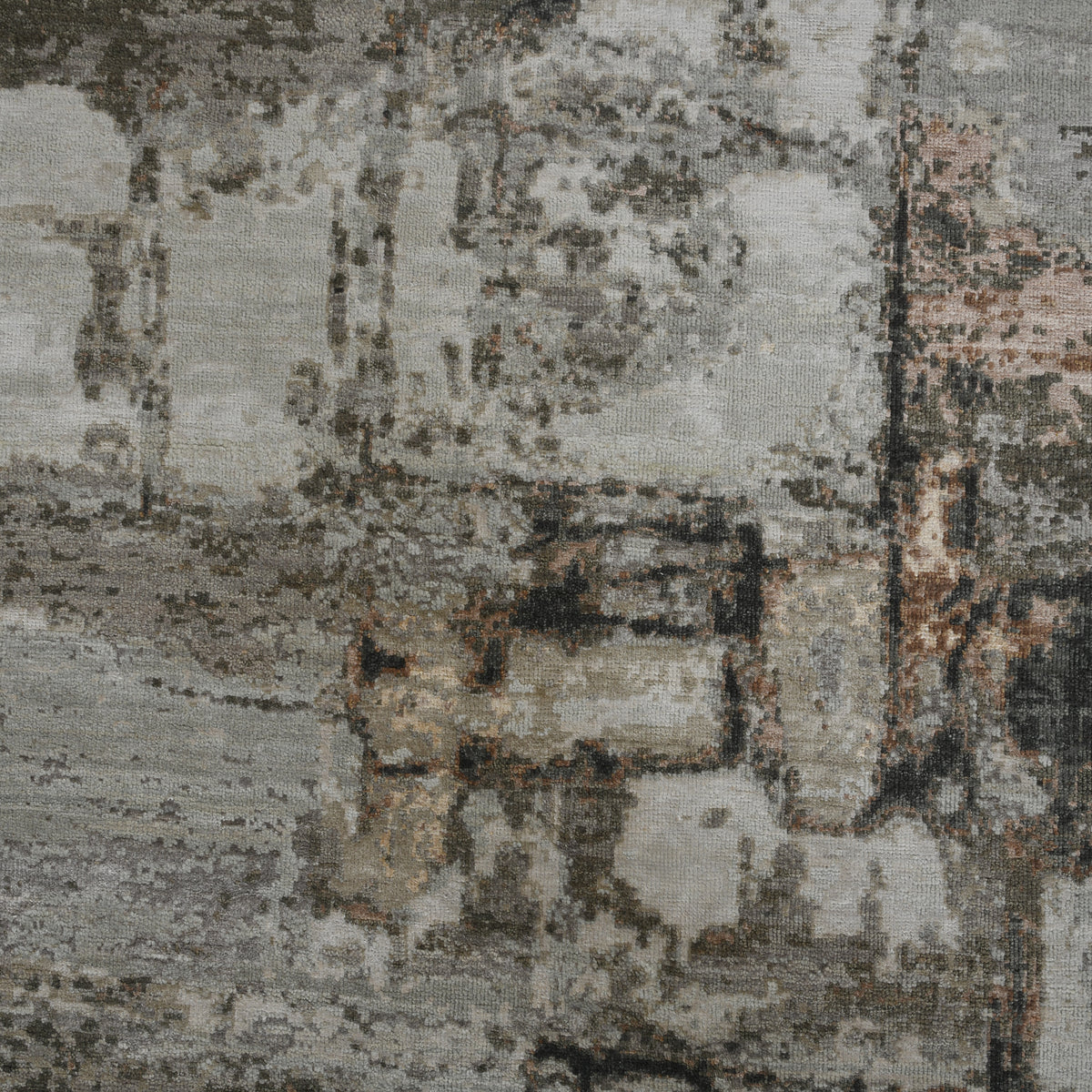 Amer Ensemble ENS-6 Platinum area rug - color swatch view