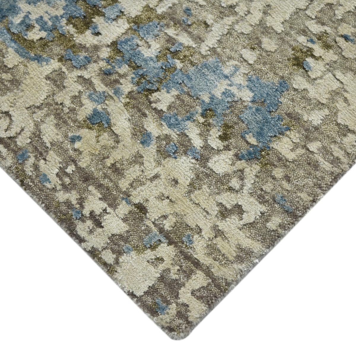Amer Essence ESS-2 Blue area rug - corner view