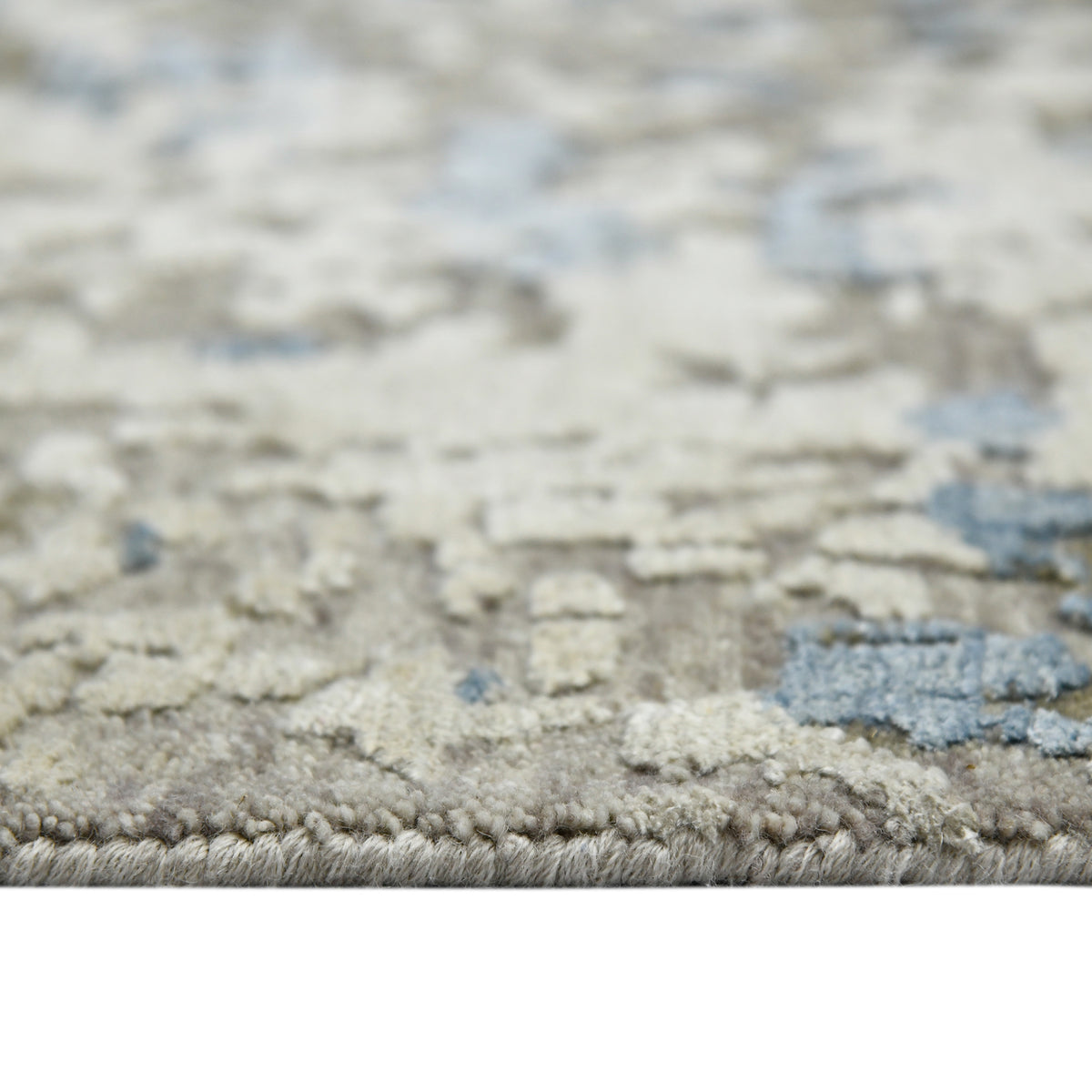 Amer Essence ESS-2 Blue area rug - profile view