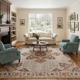 Amer Eternal ETE-20 Beige / Sand area rug - lifestyle view