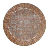 Amer Eternal ETE-15 Sea Blue / Rust area rug - product view