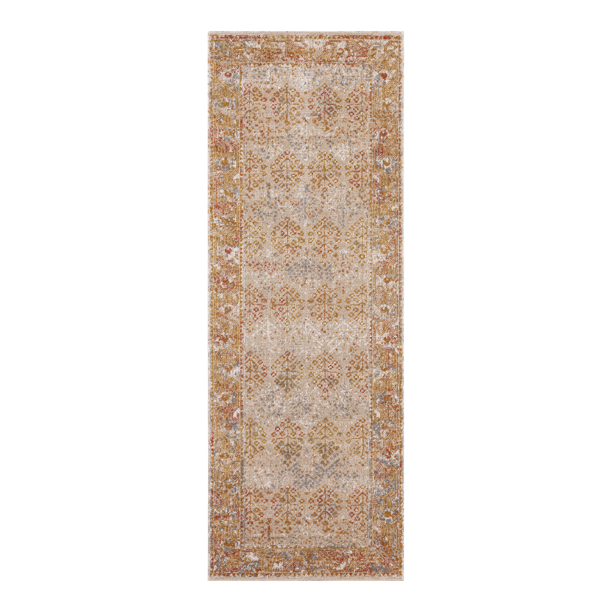 Amer Eternal ETE-16 Beige / Rust area rug - product view
