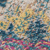 Amer Eternal ETE-22 Turquoise Blue area rug - close-up view