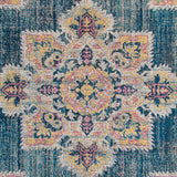 Amer Eternal ETE-22 Turquoise Blue area rug - color swatch view