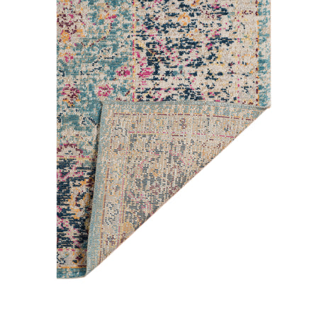 Amer Eternal ETE-28 Turquoise / Blue area rug - back view