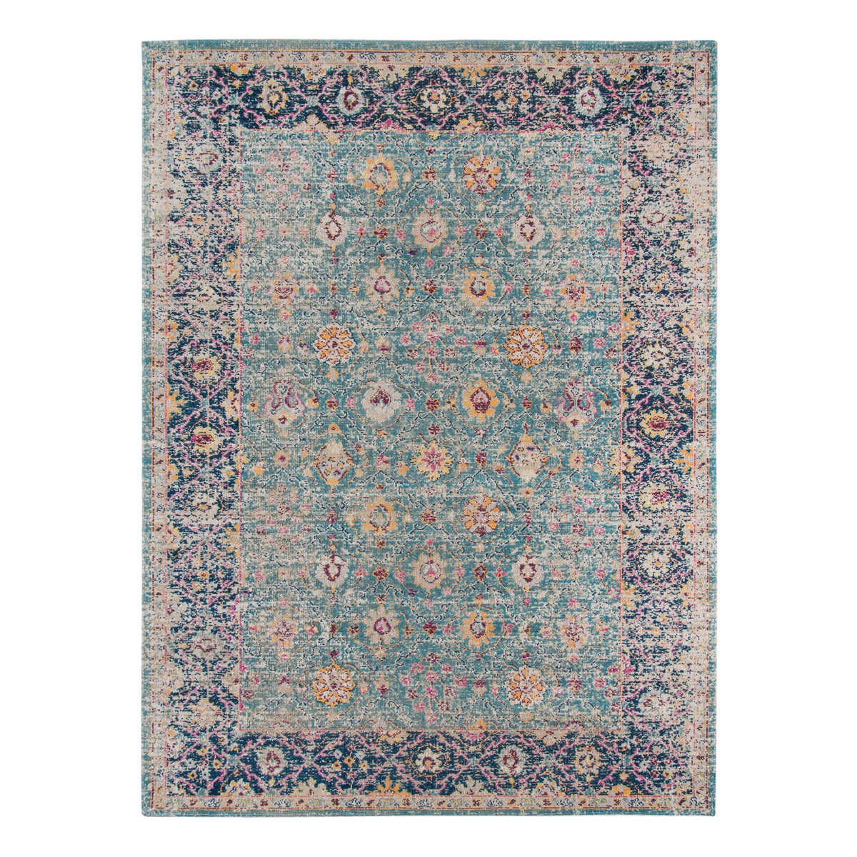 Amer Eternal ETE-28 Turquoise / Blue area rug - product view