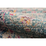 Amer Eternal ETE-28 Turquoise / Blue area rug - color swatch view