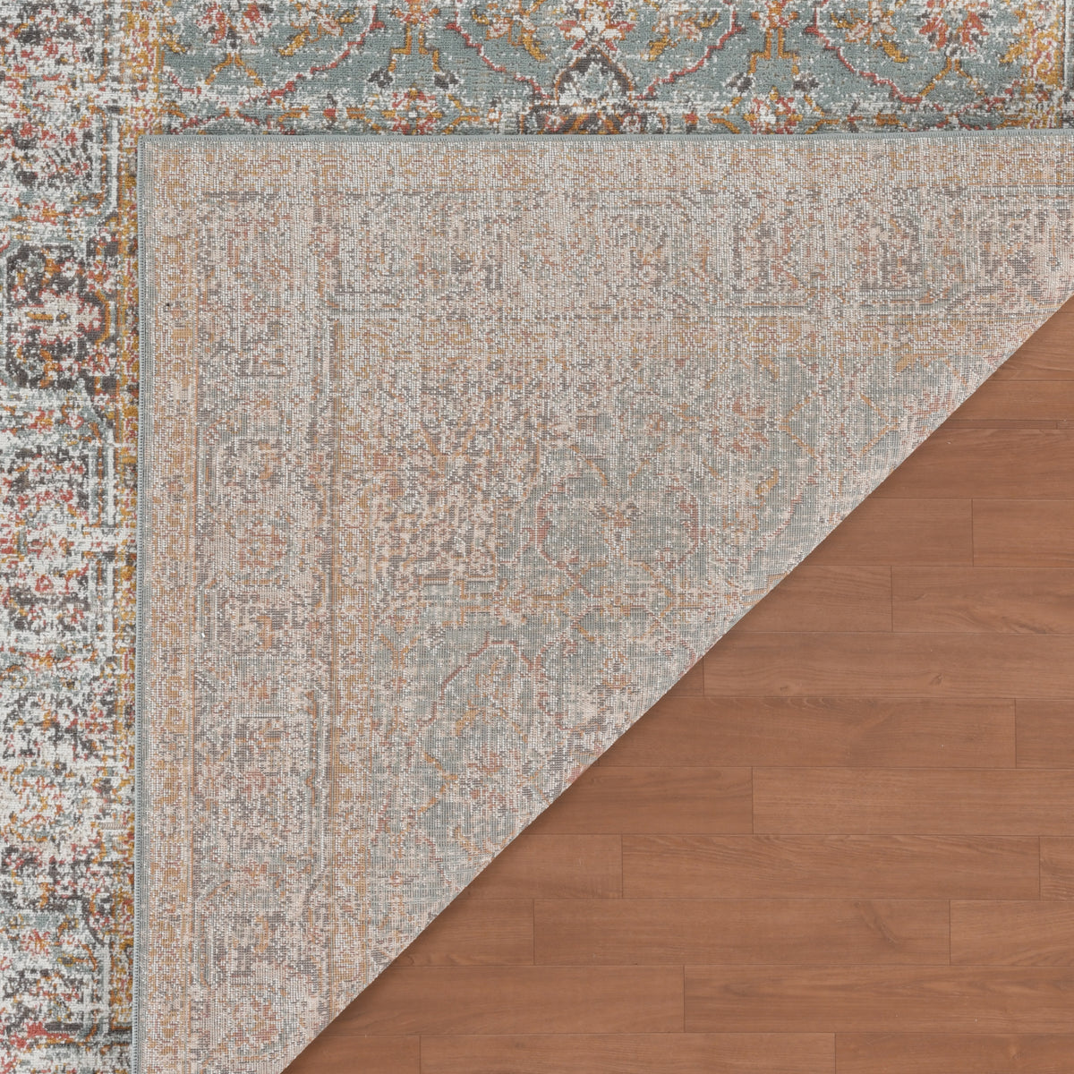 Amer Eternal ETE-30 Seafoam Green area rug - back view