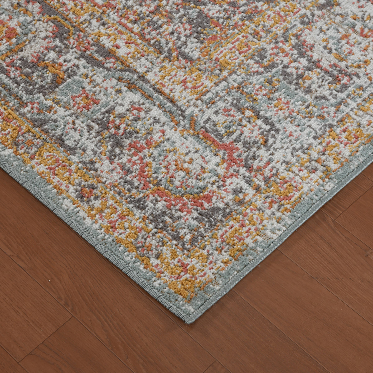 Amer Eternal ETE-30 Seafoam Green area rug - corner view