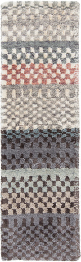 Chandra Evora Evo-33400 Black / Grey Rug - sample color blanket