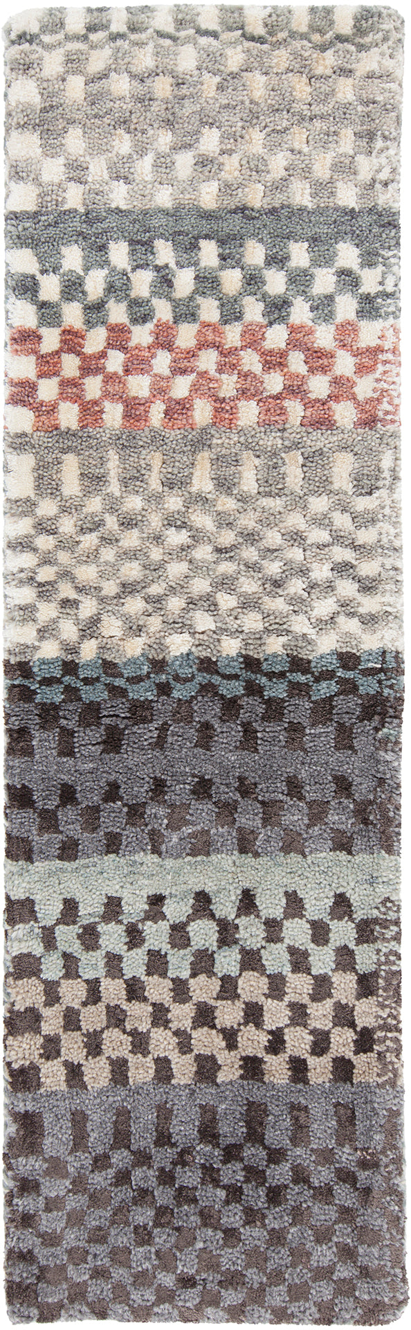 Chandra Evora Evo-33400 Black / Grey Rug - sample color blanket