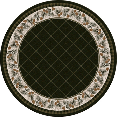 American Dakota Evergreen Pine Rug