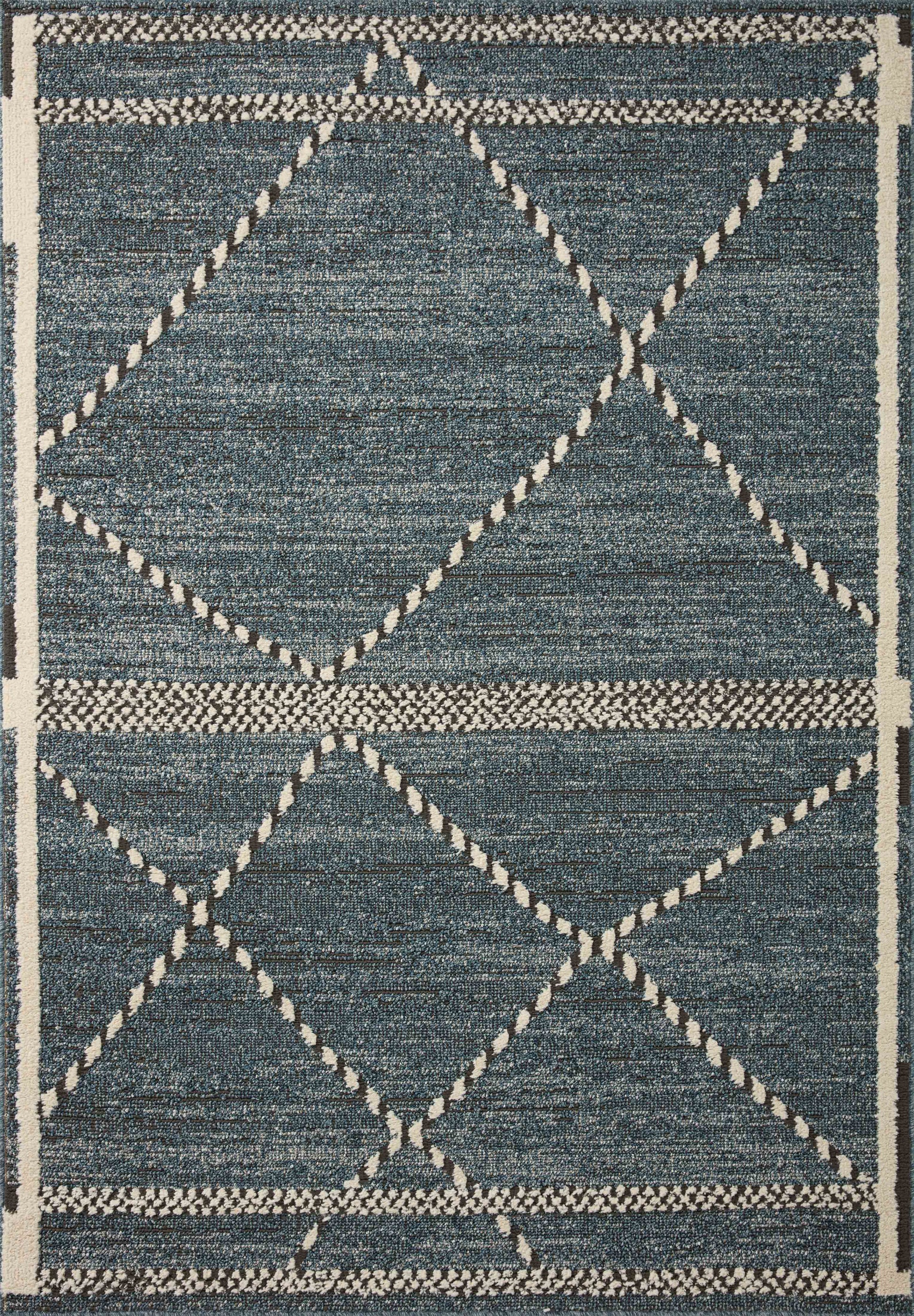 Loloi Fabian Fab-01 Denim/Charcoal Area Rug