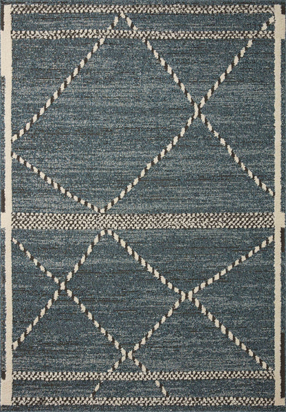 Loloi Fabian Fab-01 Denim/Charcoal Area Rug