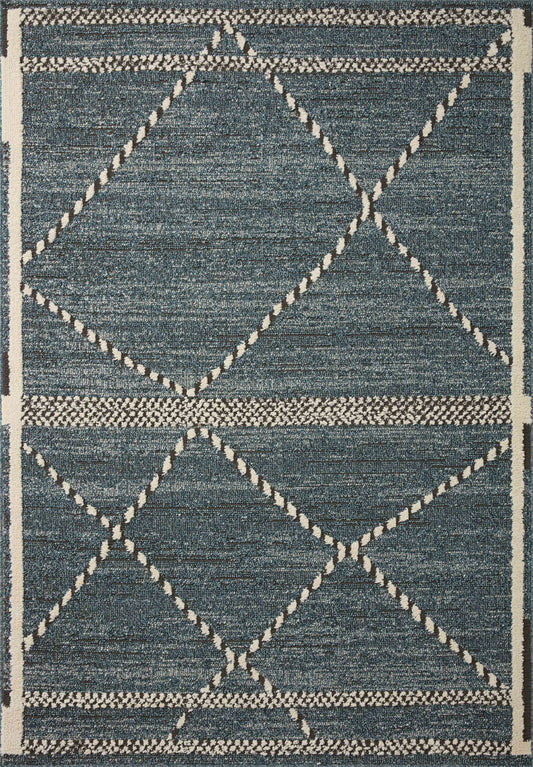 Loloi Fabian Fab-01 Denim/Charcoal Area Rug