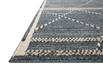 Loloi Fabian Fab-01 Denim/Charcoal Area Rug