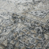 Amer Fairmont FAI-6 Charcoal area rug - close-up view