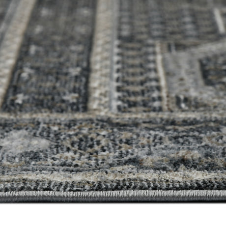Amer Fairmont FAI-6 Charcoal area rug - profile view