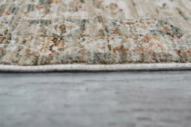 Dynamic Rugs Flare 14740 Power Loomed Traditional Beige/Grey/Ivory Rug