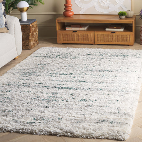 Safavieh Fontana Shag Fnt850C Ivory/Green Area Rug