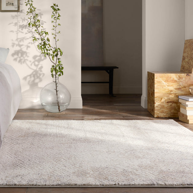 Jaipur Label J Natrix FRR13 Geometric Ivory and Gray Rug