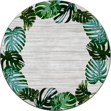 American Dakota Falling Leaves Sage Rug