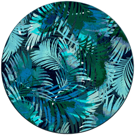American Dakota Fronds Green Rug