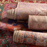 Jaipur Label J Elanor GAR05 Medallion Pink and Purple Rug