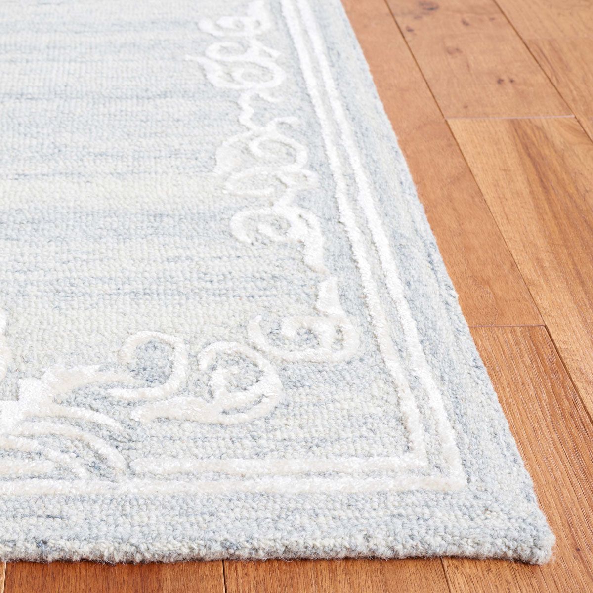 Safavieh Glamour Glm604G Silver/Ivory Area Rug