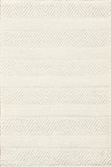 Dynamic Rugs Grove 6211 Handmade Modern Ivory Rug