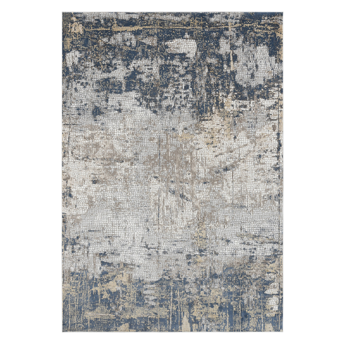 Amer Hamilton HAM-1 Beige / Indigo area rug - product view