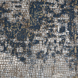 Amer Hamilton HAM-1 Beige / Indigo area rug - color swatch view