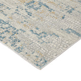 Amer Hamilton HAM-2 Ivory / Blue area rug - corner view