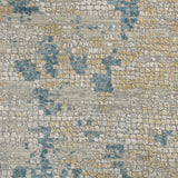 Amer Hamilton HAM-2 Ivory / Blue area rug - color swatch view