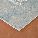 Amer Hamilton HAM-4 Gray / Blue area rug - corner view