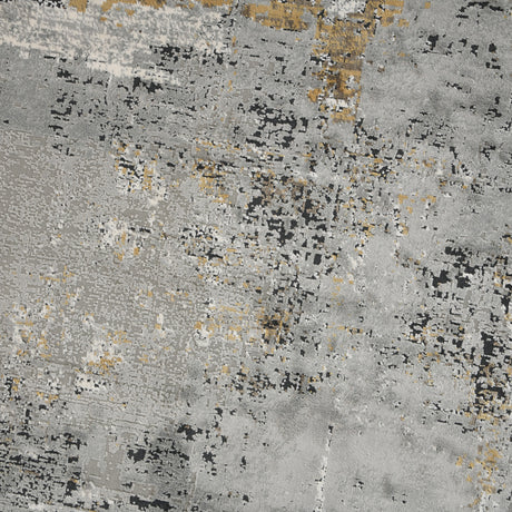 Amer Hamilton HAM-5 Gray / Gold area rug - color swatch view