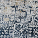 Amer Hamilton HAM-7 Ivory / Gold area rug - color swatch view
