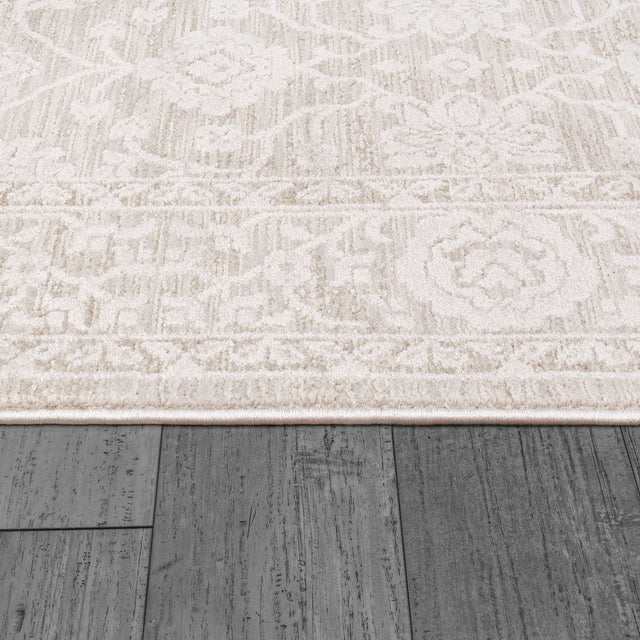 Dynamic Rugs Hamilton 10600 Power Loomed Traditional Cream Rug