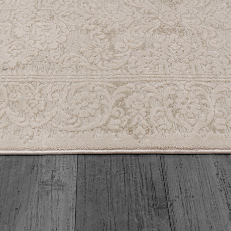 Dynamic Rugs Hamilton 10601 Power Loomed Traditional Cream Rug