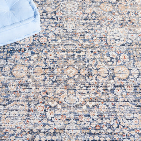 Safavieh Harlow Har163M Ivory Blue/Grey Rug.