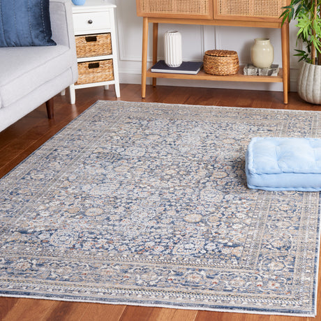 Safavieh Harlow Har163M Ivory Blue/Grey Rug.