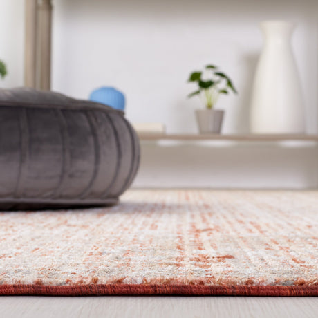 Safavieh Harlow Har163P Rust/Ivory Grey Rug.