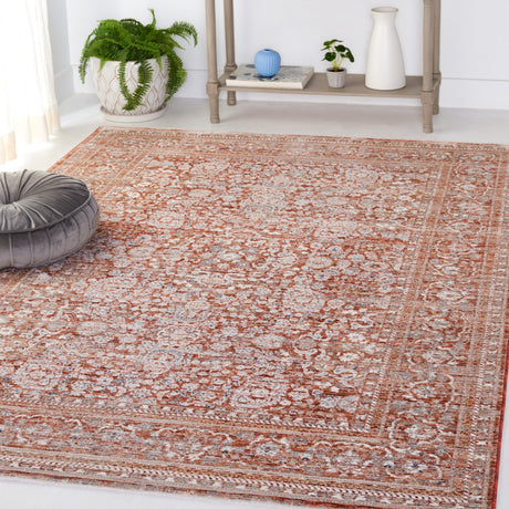 Safavieh Harlow Har163P Rust/Ivory Grey Rug.